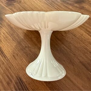 Lenox Cream with Gold Trim  Pedestal Bowl Candy Dish Vintage